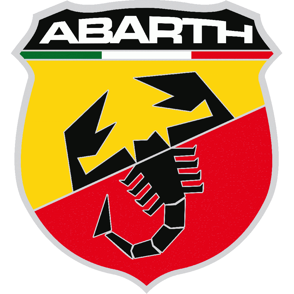 Muur sticker: aanpassing van Abarth - Imprimé