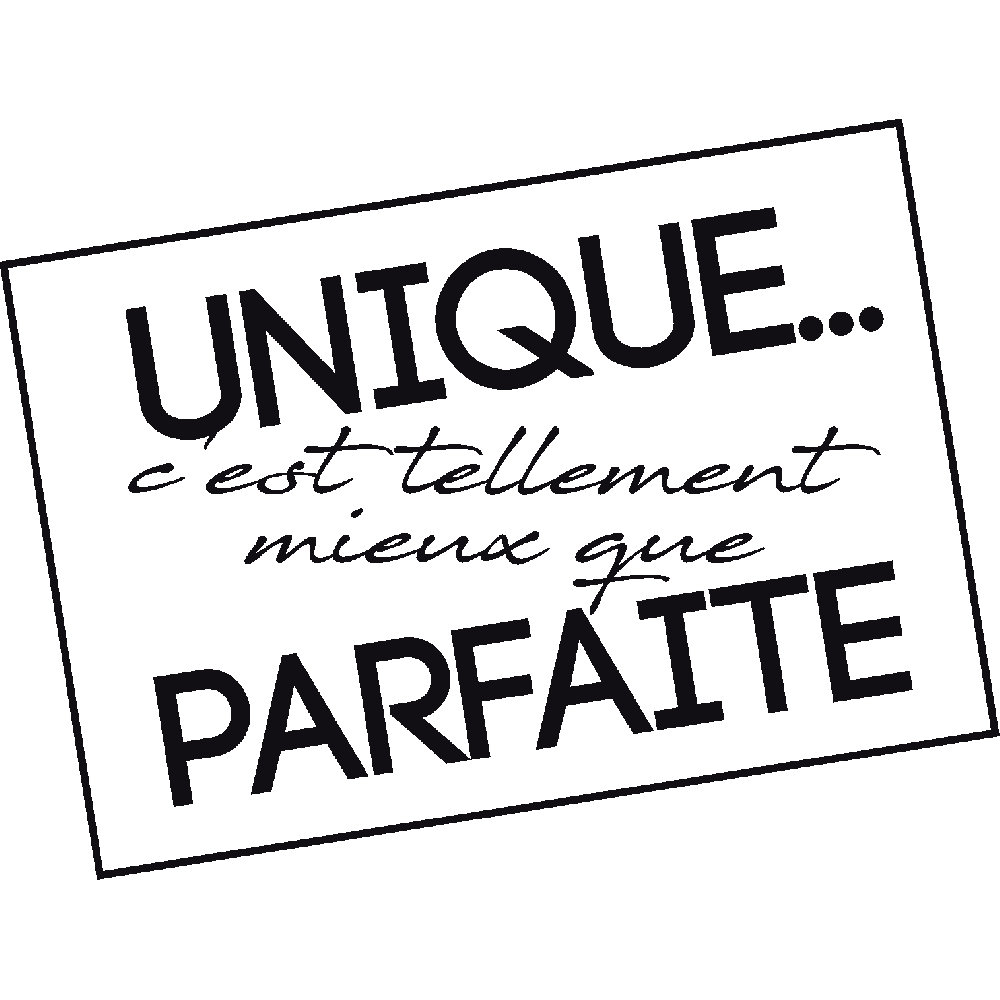 Customization of T-Shirt  Unique - Parfaite 