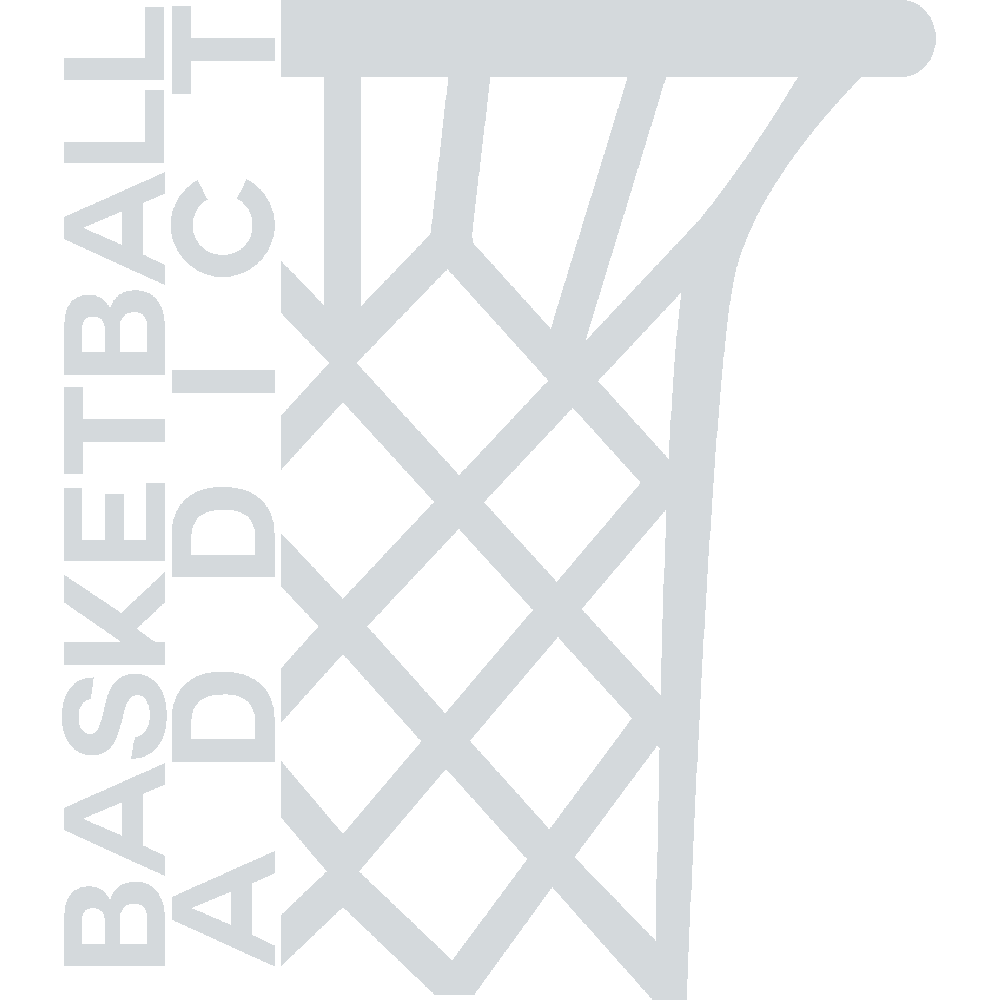 Aanpassing van T-Shirt  Basketball Addict 
