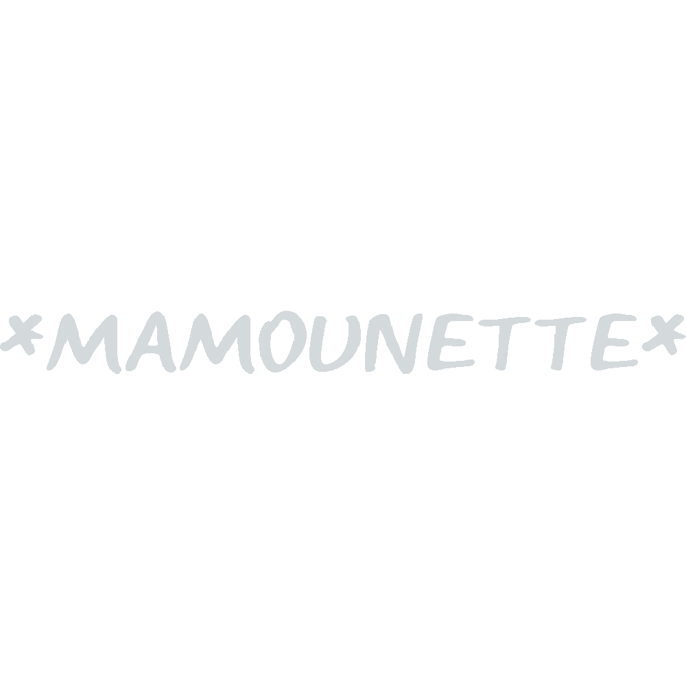 Customization of T-Shirt  Mamounette 