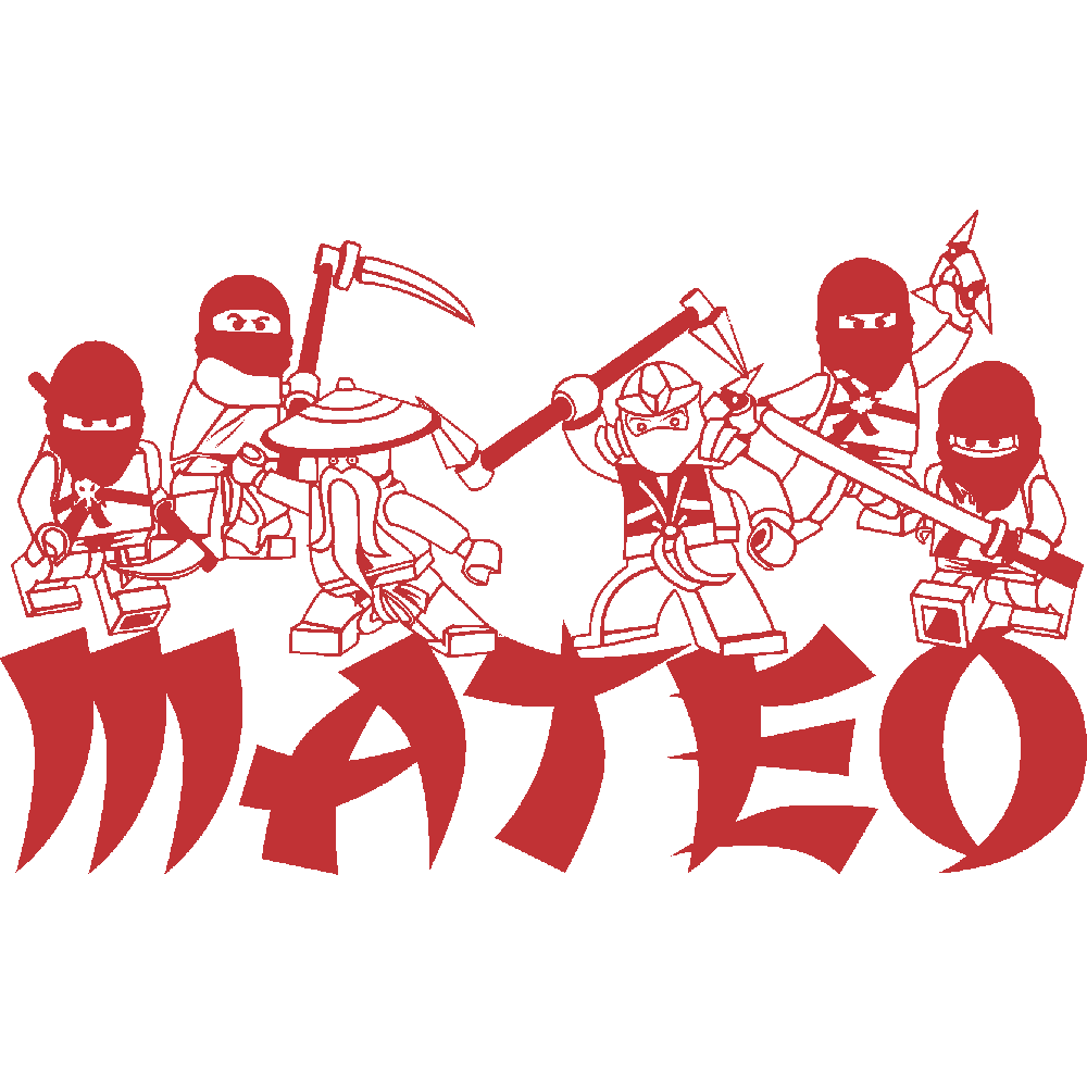 Aanpassing van Mateo Ninjago's