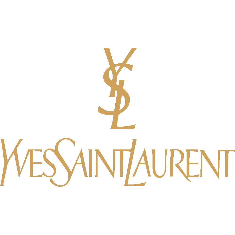 Aanpassing van Yves Saint Laurent Logo