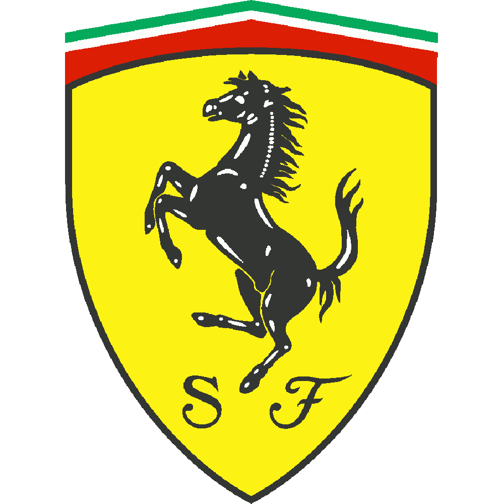 Personnalisation de Ferrari Logo Imprimé