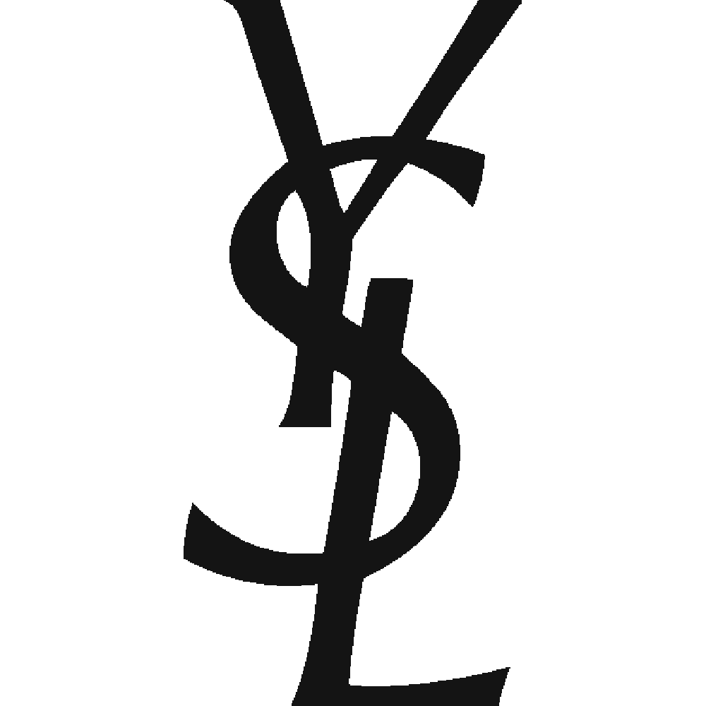 Aanpassing van YSL Yves Saint Laurent Logo