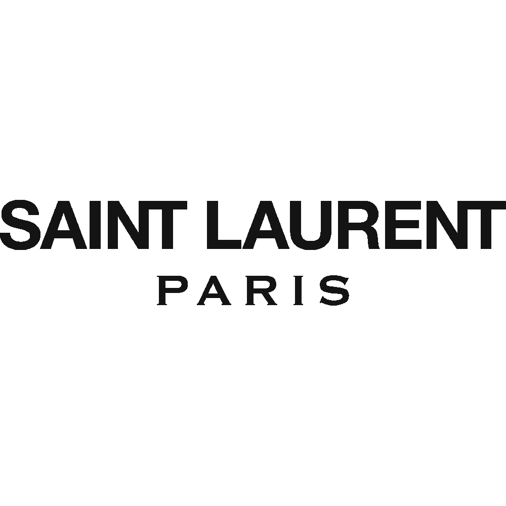 Aanpassing van Saint Laurent Paris Texte