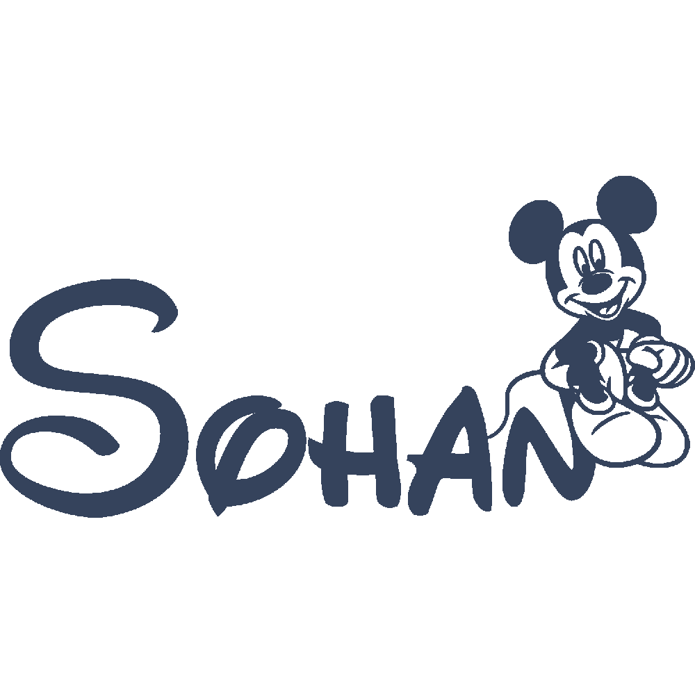 Personnalisation de Sohan Mickey