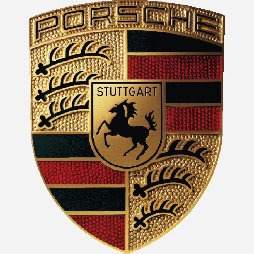 Aanpassing van Porsche Logo imprim 2