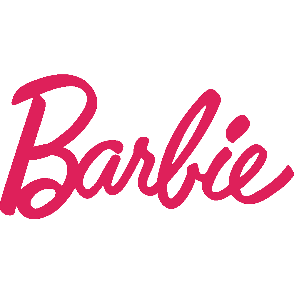 Aanpassing van Barbie logo