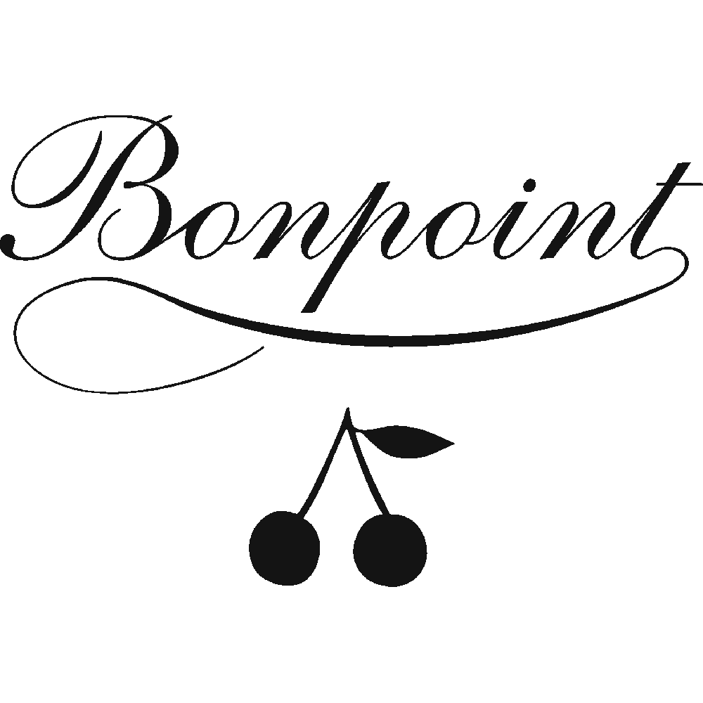 Aanpassing van Bonpoint Logo