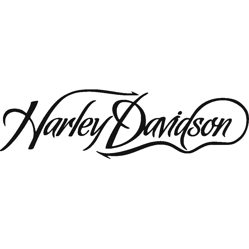 Personnalisation de Harley Davidson Script 2