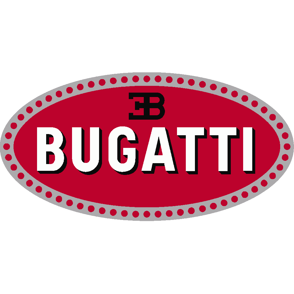 Aanpassing van Bugatti Logo