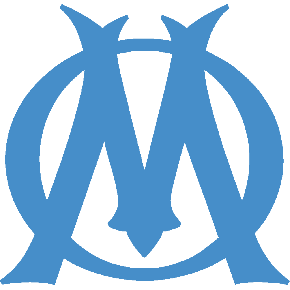 Muur sticker: aanpassing van Olympique de Marseille