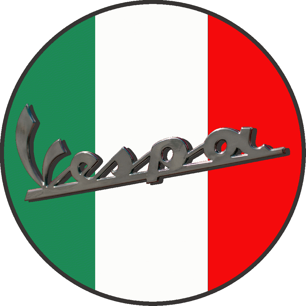 Personnalisation de Vespa Italie - Imprim