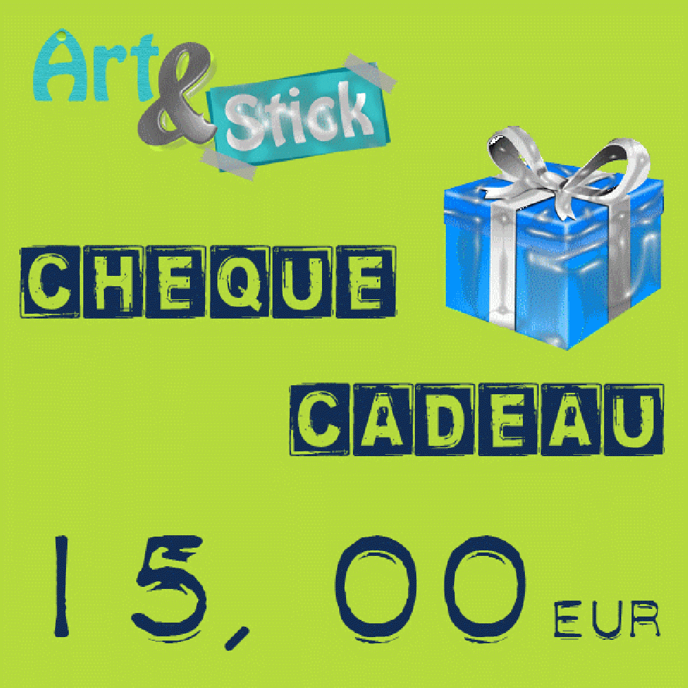 Customization of Gift cheque 15,00 €