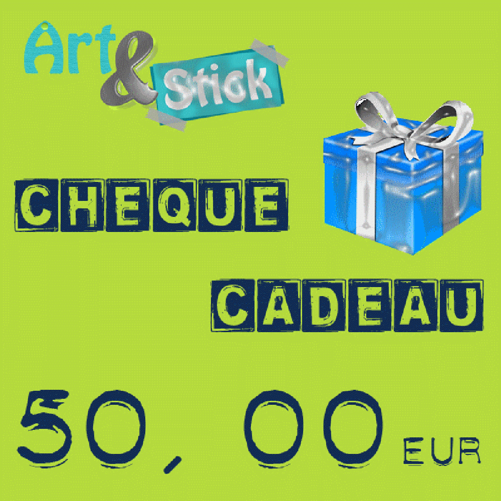 Customization of Chque cadeau 50,00 