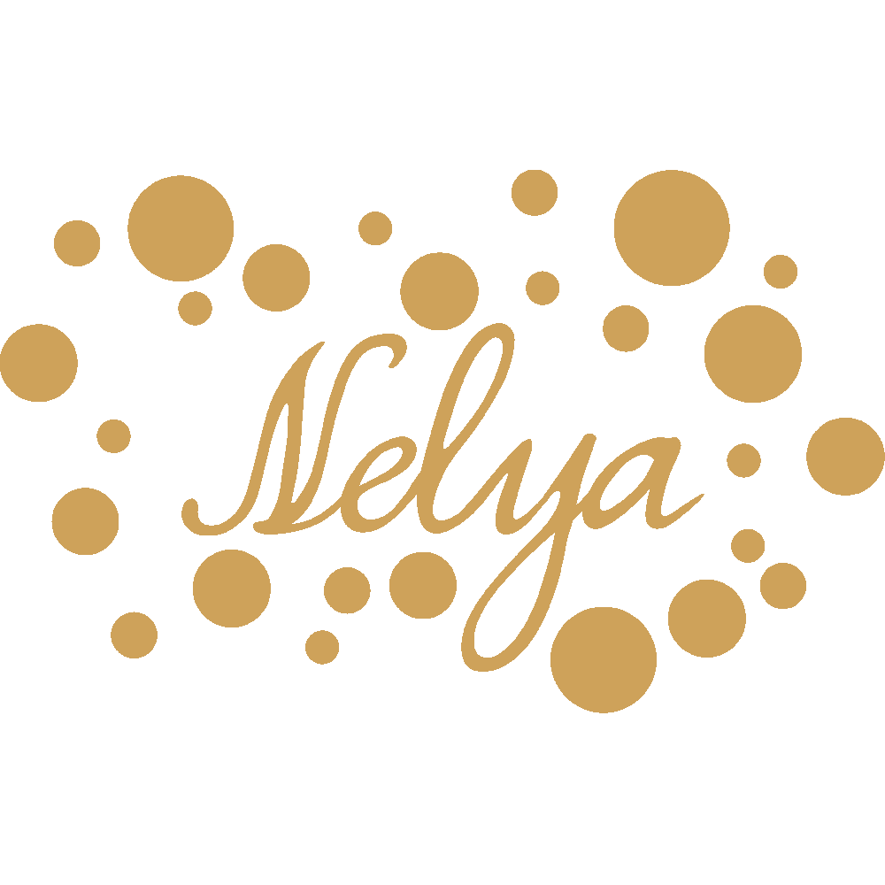Customization of Nelya Script Cercles