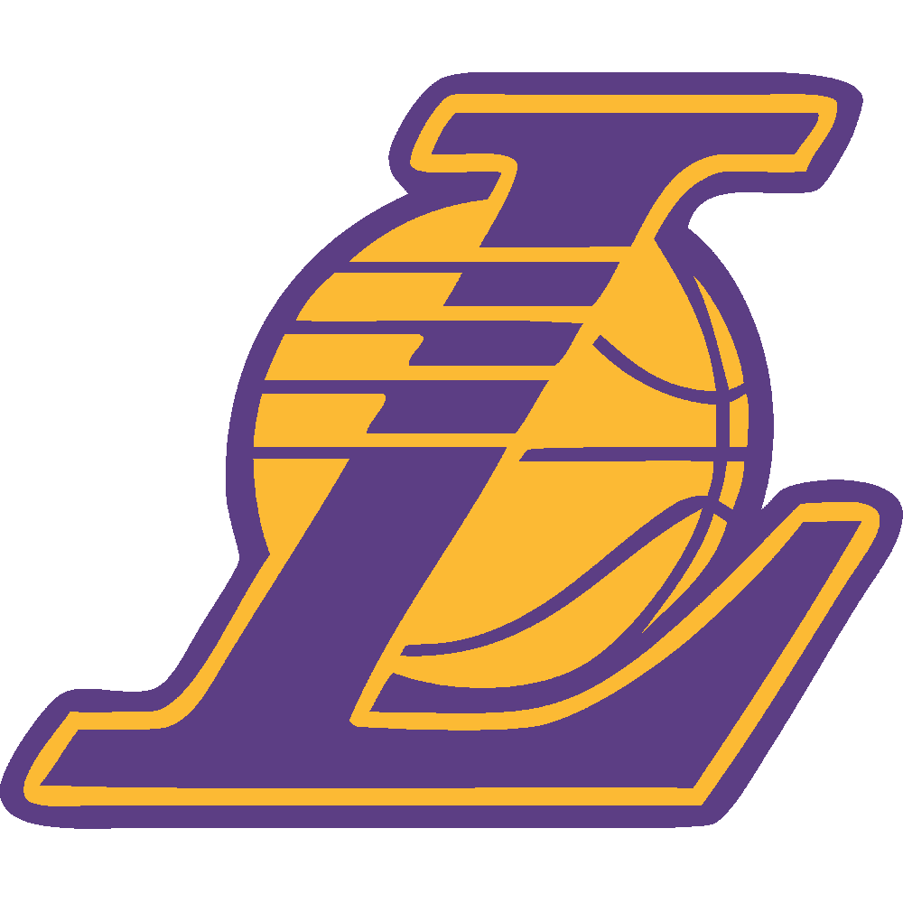 Aanpassing van Los Angeles Lakers Logo Imprim