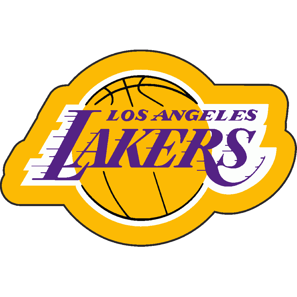 Customization of Los Angeles Lakers Logo 2 Imprim