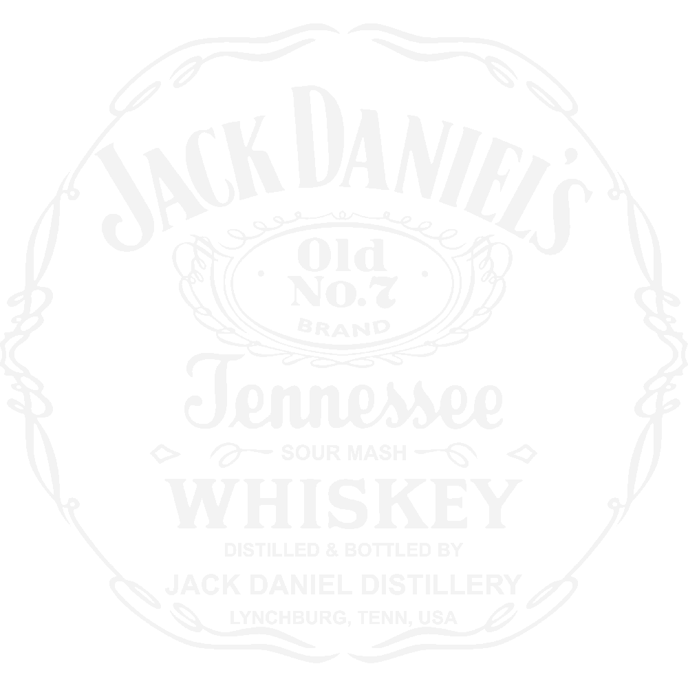 Personnalisation de Jack Daniel's rond