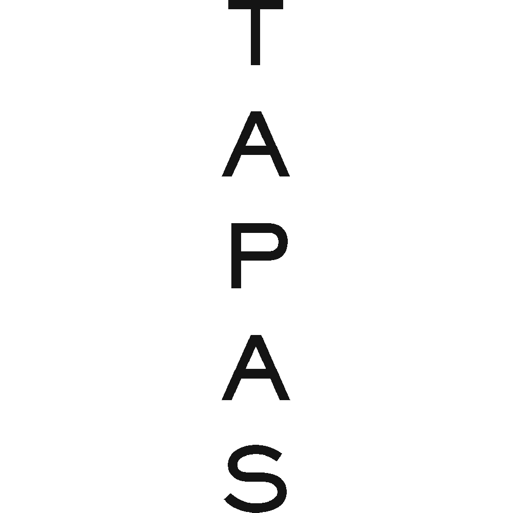 Personnalisation de Tapas - Vertical