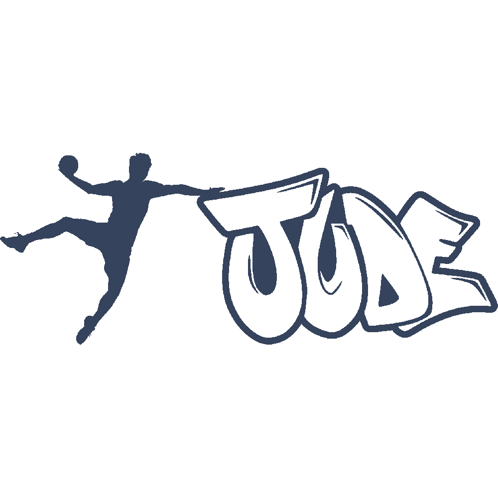 Personnalisation de Jude Graffiti Handball