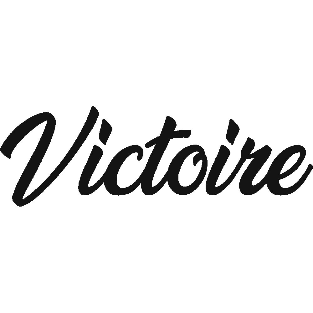 Customization of Victoire Script