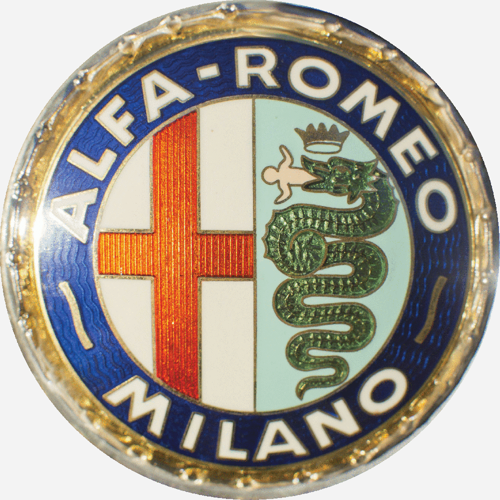 Personnalisation de Alfa Romeo Logo Vintage Imprim
