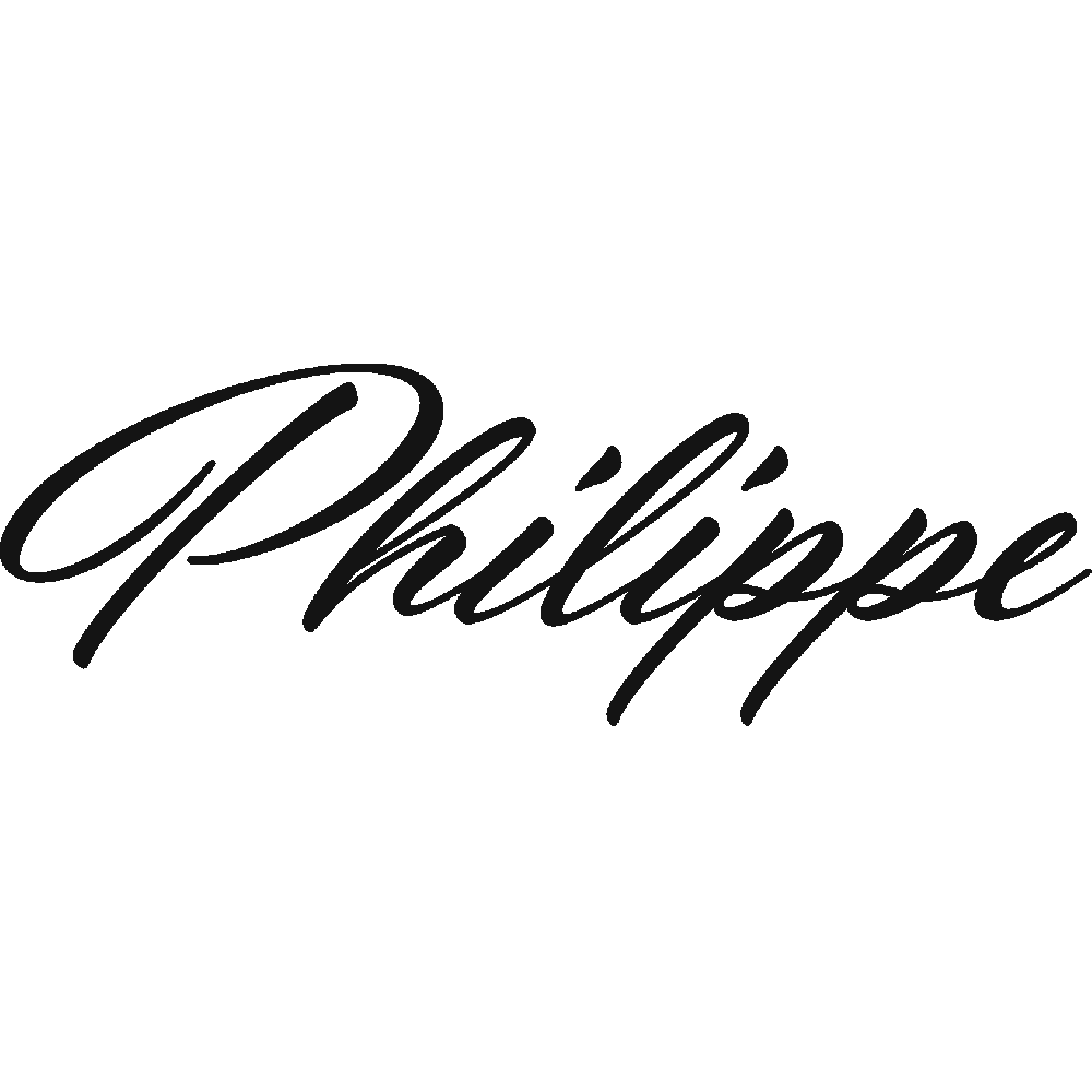 Customization of Philippe Script Italic