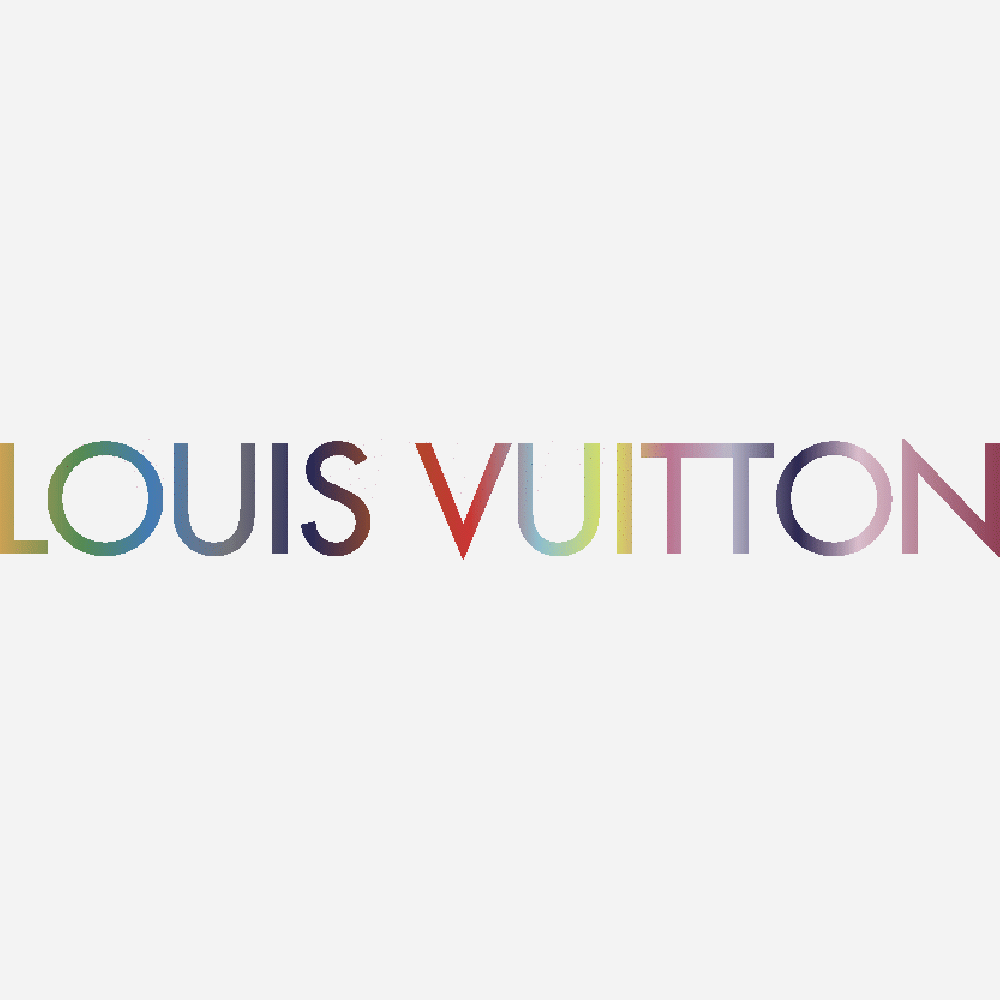 Personnalisation de Louis Vuitton Texte Dgrad Multi