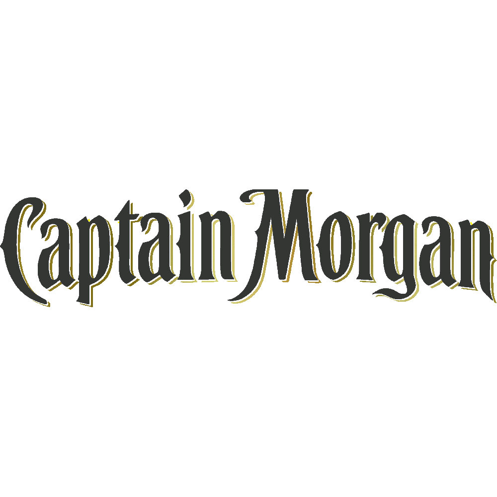 Customization of Captain Morgan Texte Bicolor