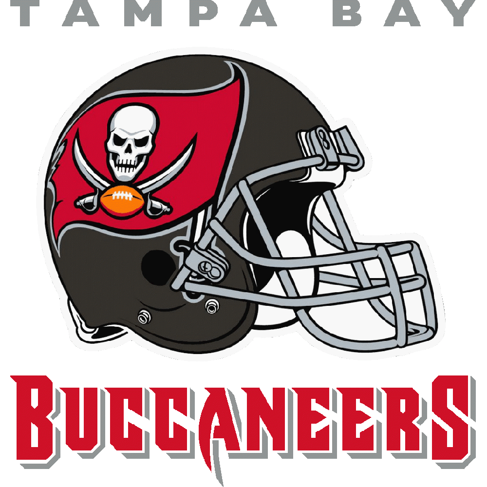 Muur sticker: aanpassing van Tampa Bay - Buccaneers 03 - Imprim