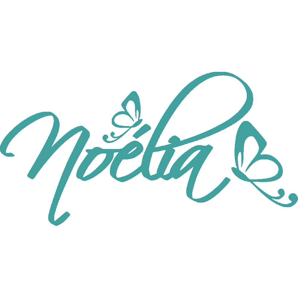 Wall sticker: customization of Nolia Papillons