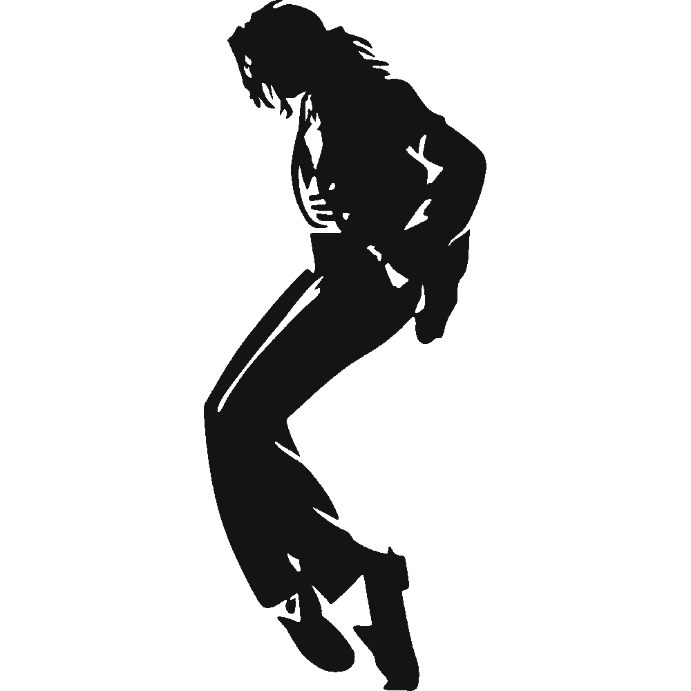 Sticker mural: personnalisation de Michael Jackson
