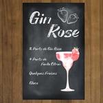 Dibond Gin Rose Recette