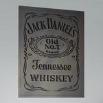Dibond Jack Daniel's Engraved