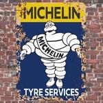 Dibond Michelin Tyre Services Vintage