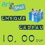 Chque cadeau 10,00 