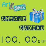 Chque cadeau 100,00 