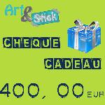 Chque cadeau 400,00