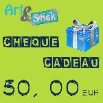 Chque cadeau 50,00 