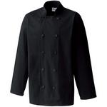 Veste de cuisine button Black ASPR657