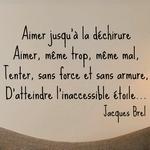 Aimer - Jacques Brel