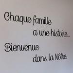 Chaque famille a une histoire...