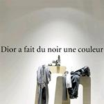 Dior noir et couleur