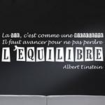 Equilibre - Einstein