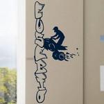 Eusebio Graffiti Vertical Quad