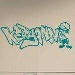 Keryann Graffiti Footballeur