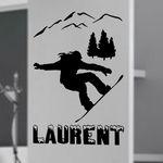 Laurent Snowboard Montagne