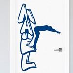 Mal Graffiti Plongeon Vertical