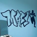 Mael Graffiti Rugbyman